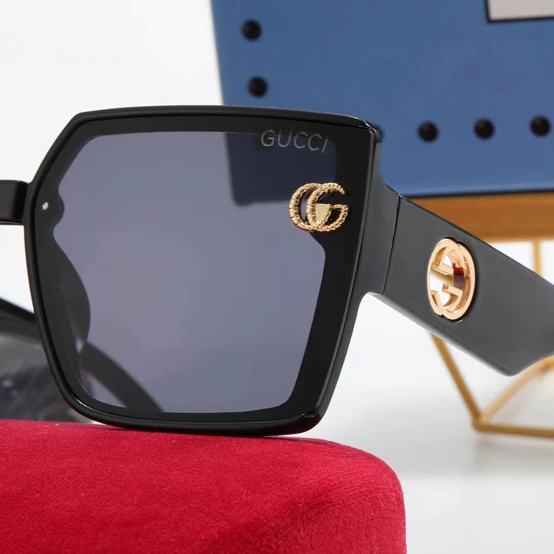 Double G Graffiti Printing Sunglasses T690473
