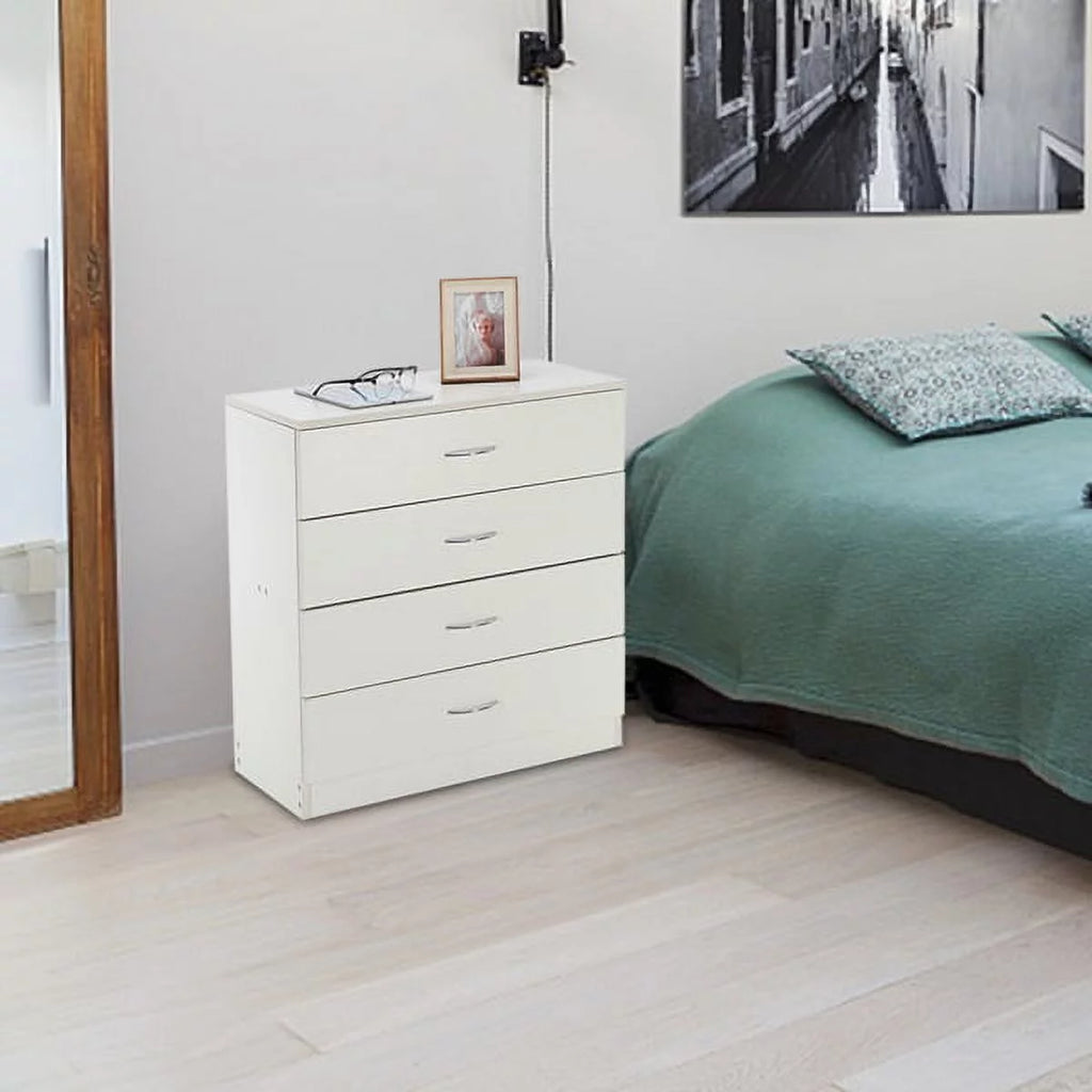 White 4 Drawer Dresser H87504