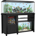 55-75 Gallon Heavy Duty Metal Aquarium Stand with Cabinet K30543