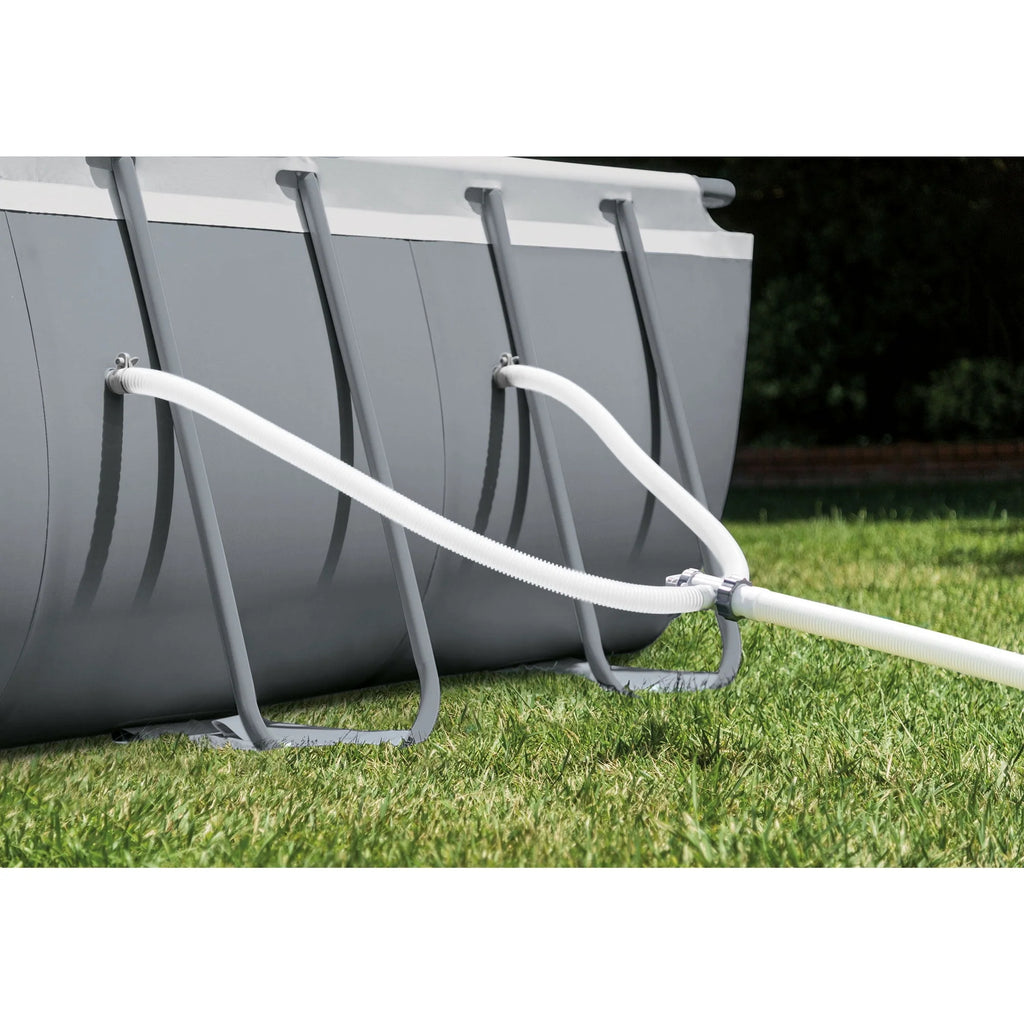 12' x 24' Rectangle Metal Frame Above Ground Pool J687