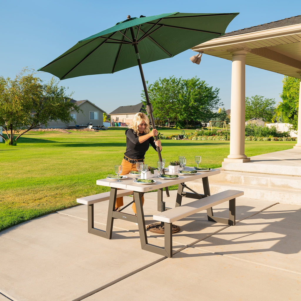 6-Foot HDPE Folding Picnic Table O64269
