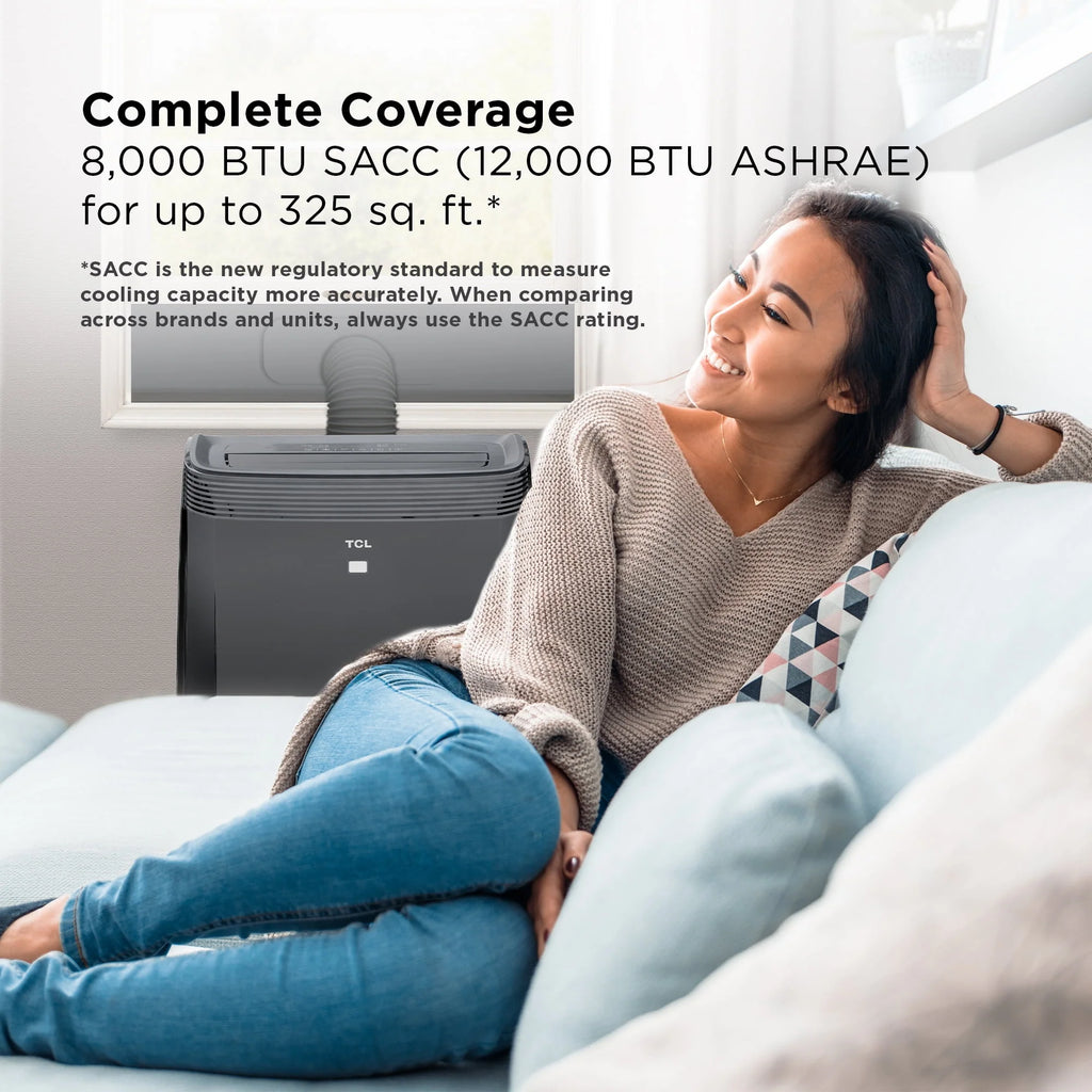 8,000 BTU Smart Portable Air Conditioner D1289