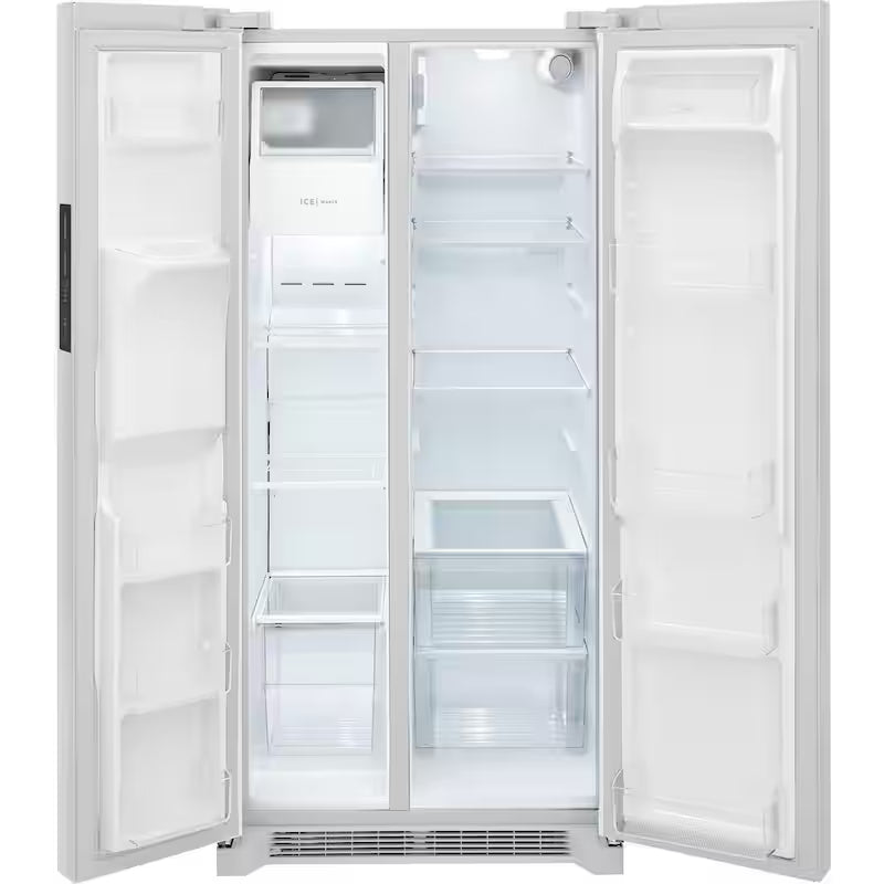 22.3 cu. ft. Side by Side Refrigerator in White G64565