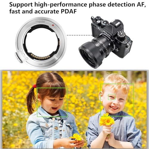 Autofocus Lens Adapter Built-in Electronic Aperture for Sony FE Lens B844