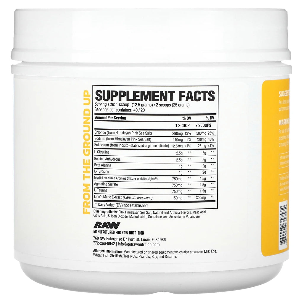 Pineapple Flavor Non-Stim Pre Workout R4346