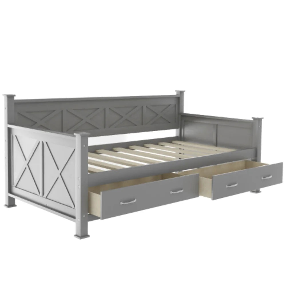 Twin Size Daybed with 2 Drawers C1462