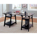 Black Trestle Style Writing Desk F42592