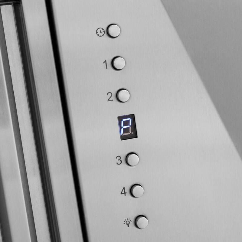 36 in. 700 CFM Ducted Wall Mount Range Hood Stainless Steel Z121