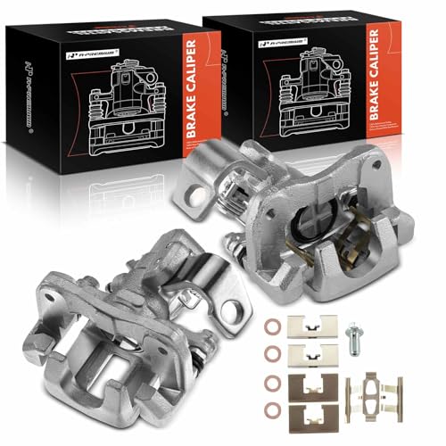 Disc Brake Caliper Assembly with Bracket Rear Right Passenger Side F196115