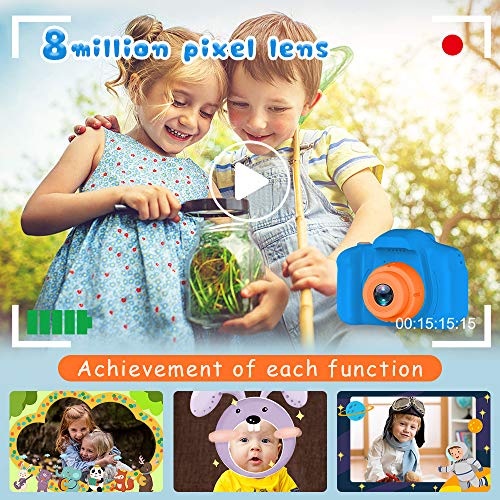 Kids Selfie Camera with 32GB SD Card C396