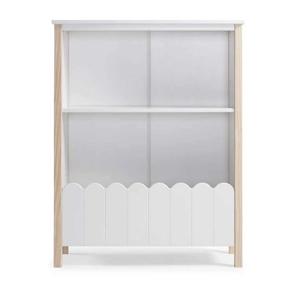Wood Youth Bookcase in Natural and White F872033
