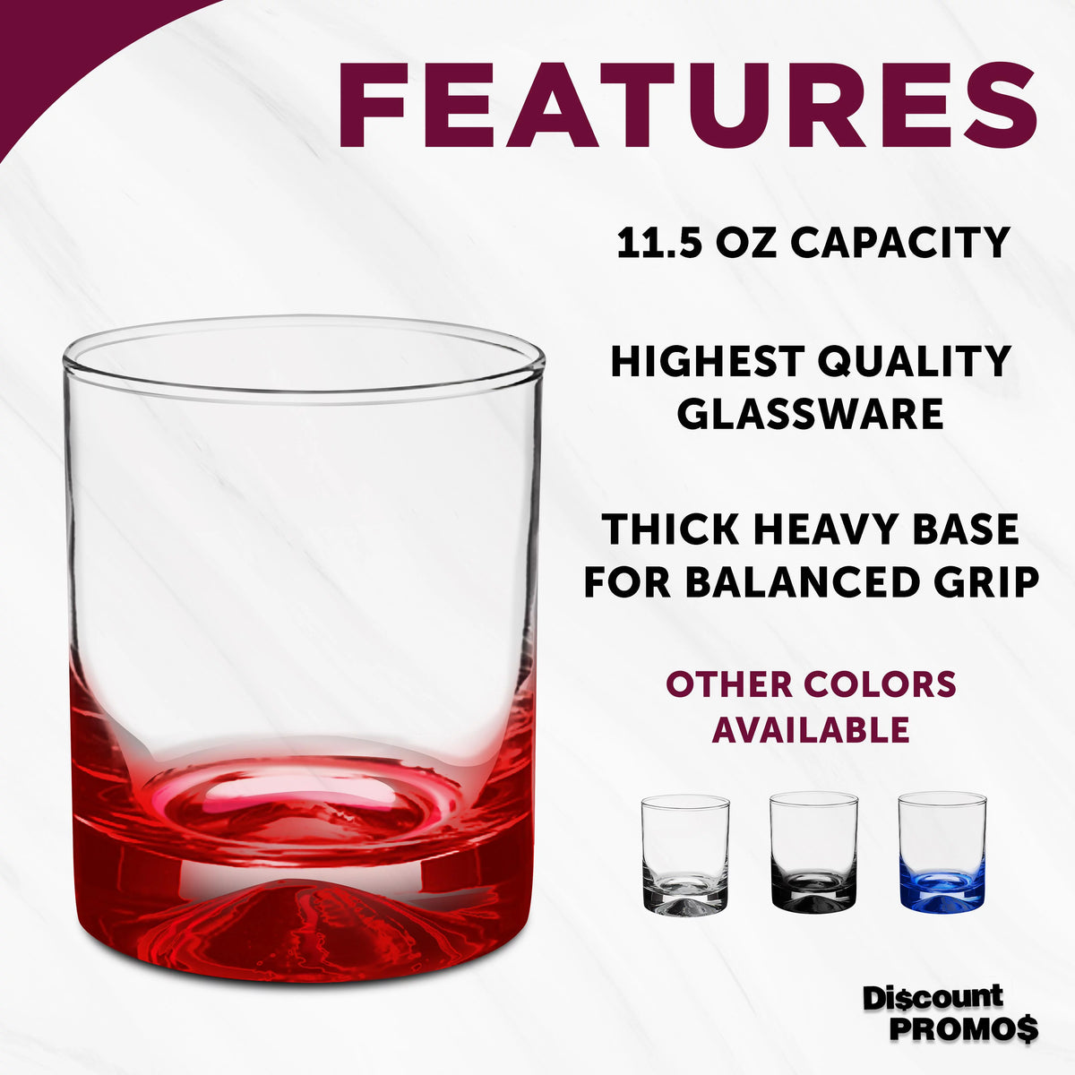 Whiskey Glass 1.75 oz Set of 12 I329921