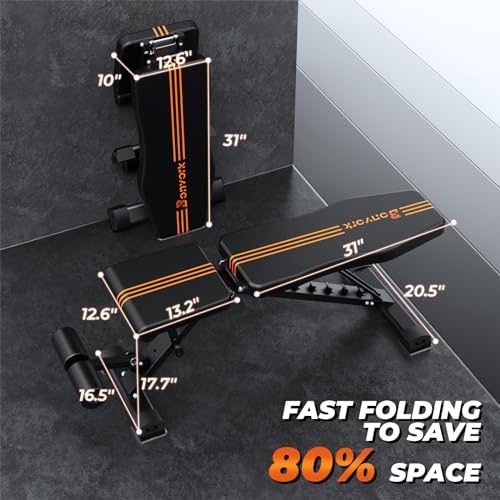 Adjustable Foldable Weight Bench R9259