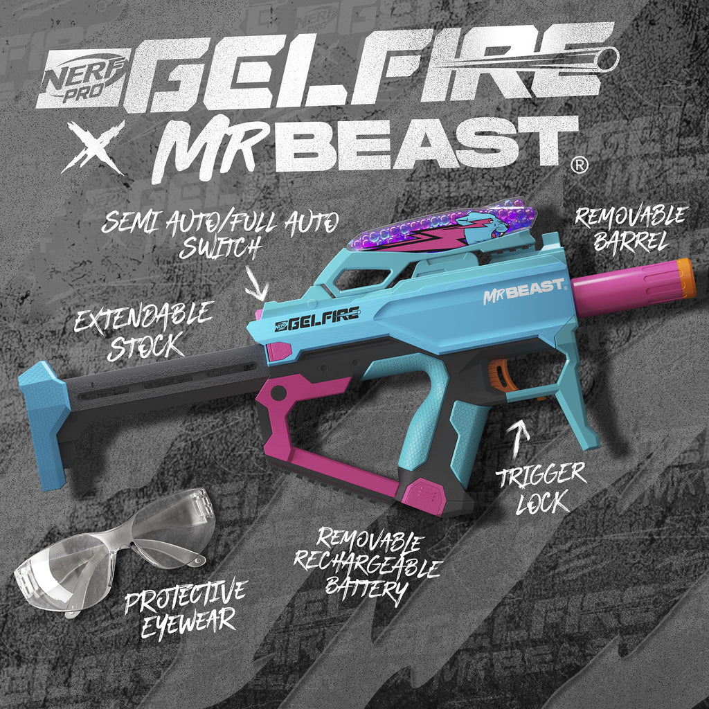 Toy Gel Blaster with 20000 Water Bead Rounds and Eyewear V347454