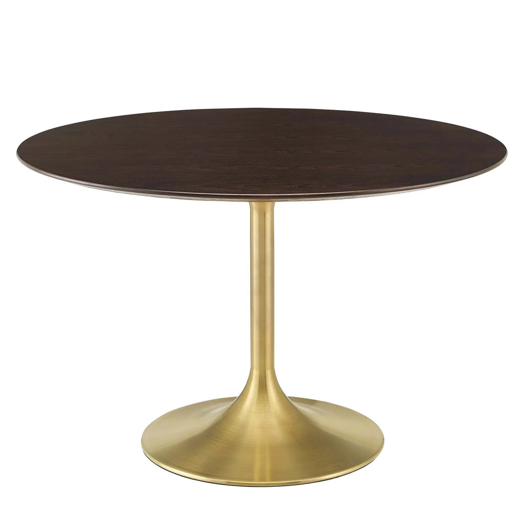 Round Wood Grain Dining Table N2663