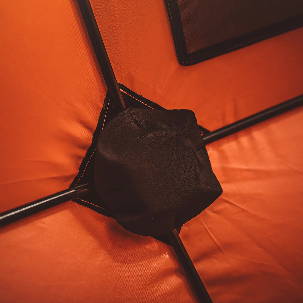 Portable Hub Tent, 4-Person, Sunset Orange A20761