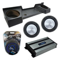 Chevy Silverado Ext Cab Truck Dual 12 Sub Box F366
