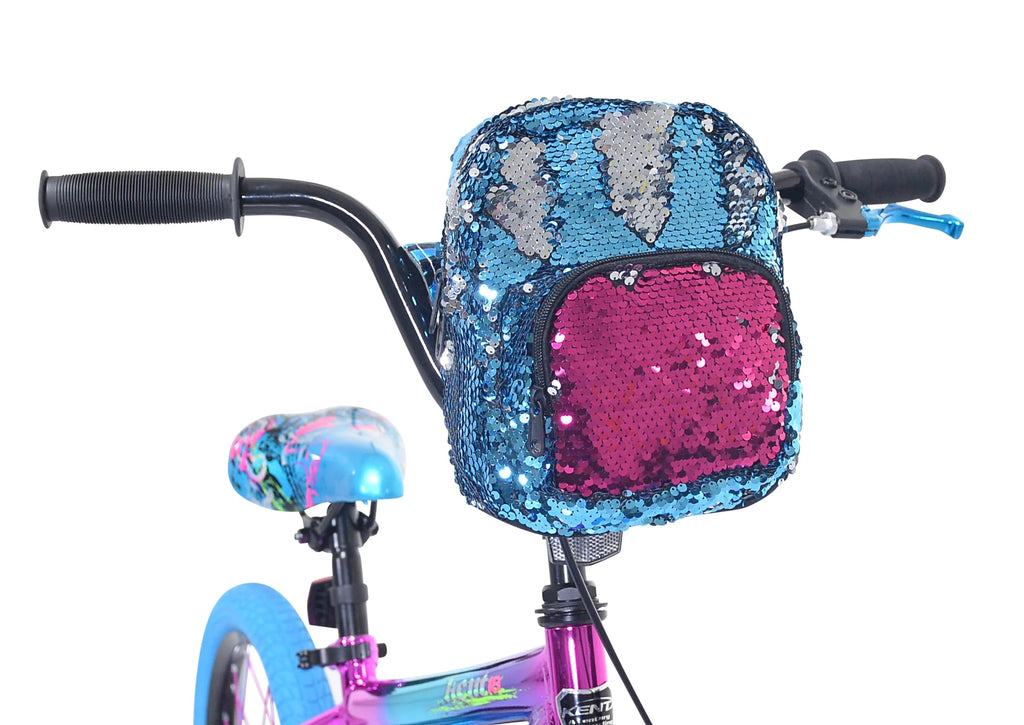 Blue/Purple Girl's Bike E8309
