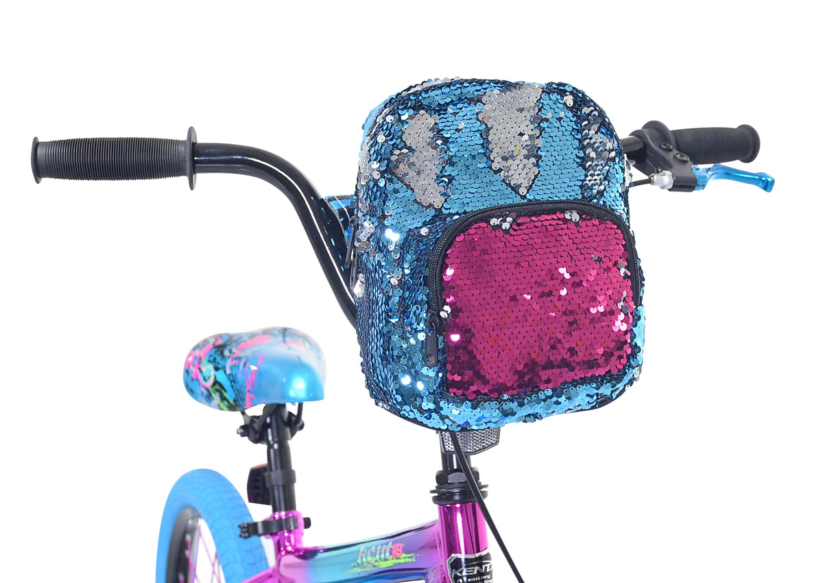 Blue/Purple Girl's Bike E8309