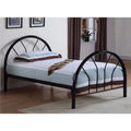 Black Twin Size Metal Bed G2603