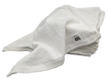 White Cotton Washcloths Set of 60 H4960