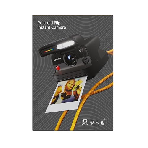 Black Instant Camera with Color Film Bundle D75047