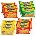 Instant Ramen Variety Pack 12 Packs 3oz Chicken Beef Chili Flavored Noodles V233060