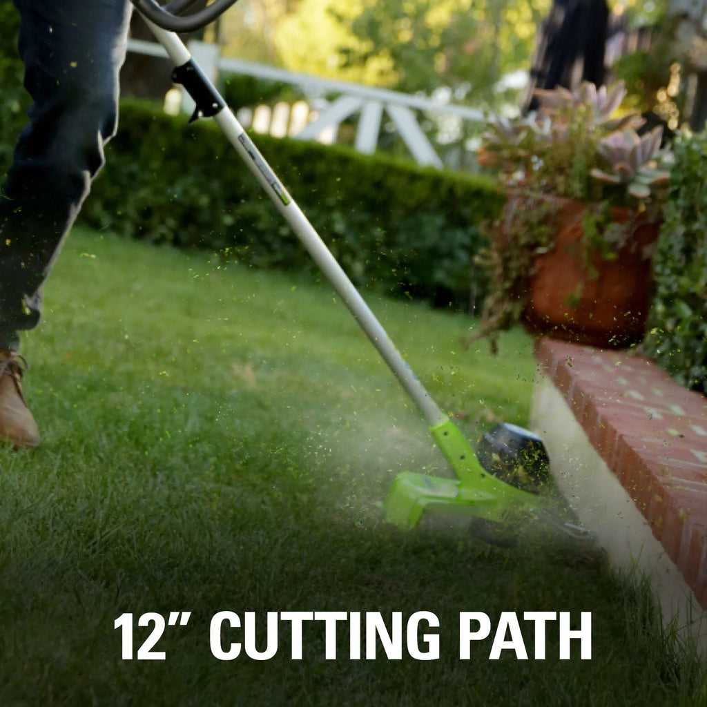 40V 12 String Trimmer with Battery & Charger A7333