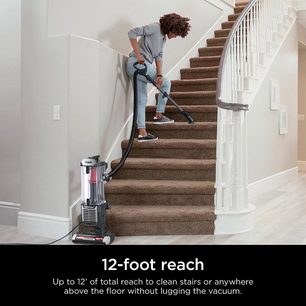 Charcoal Upright Vacuum with 2.9 L Dust Cup D35409