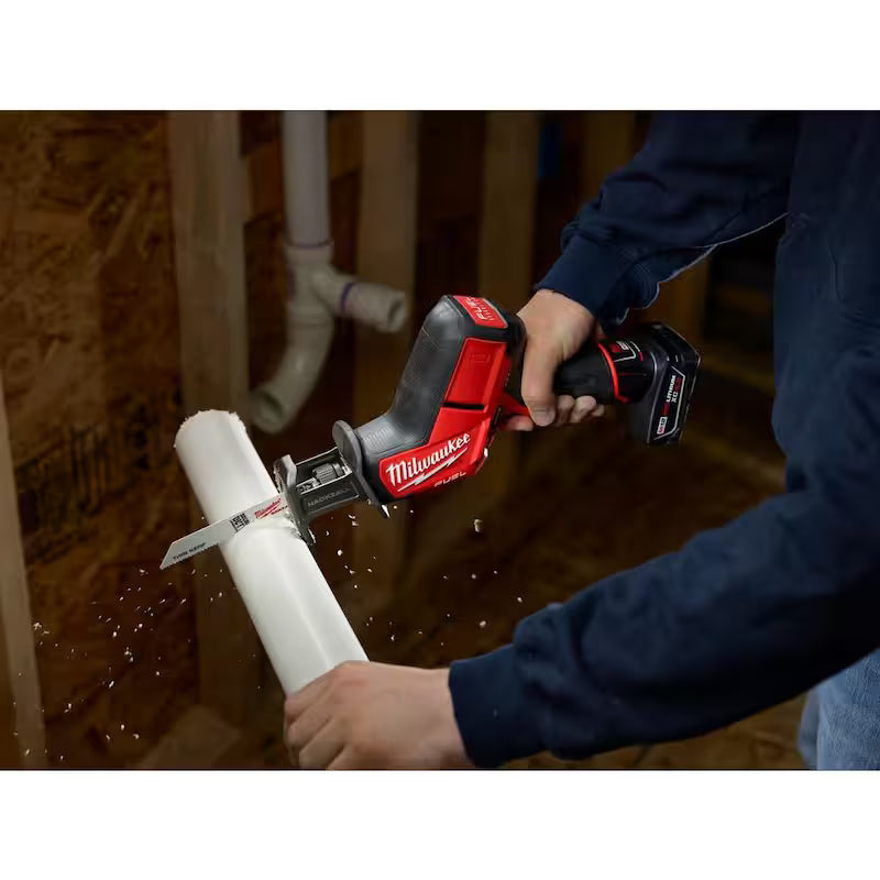 12V Lithium-Ion Brushless Cordless Reciprocating Saw with 2.5 Ah Battery Pack Z7244