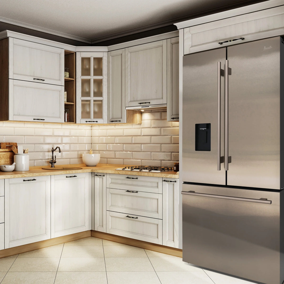 22.1 cu ft Stainless Steel Refrigerator J7708