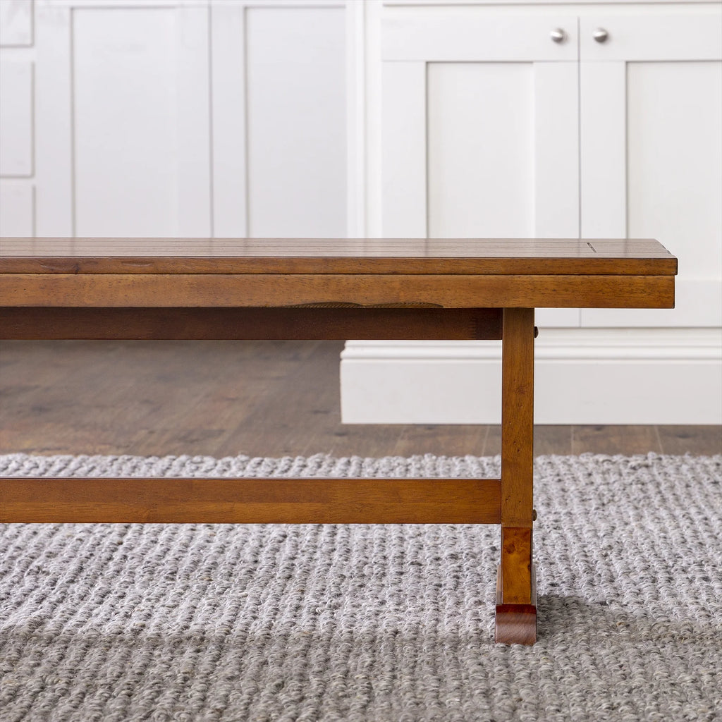 60" Traditional Wood Dining Bench P3457
