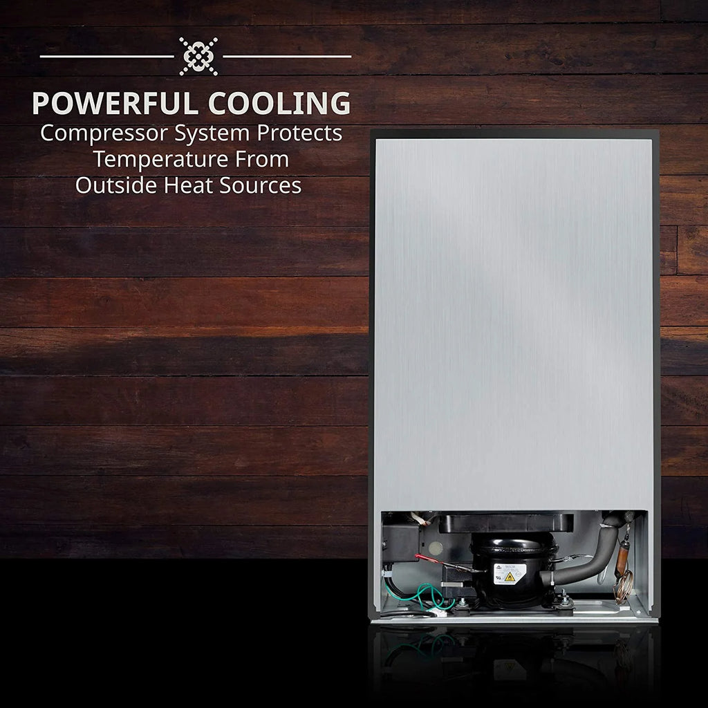 28 Bottle Compressor Wine Cooler Refrigerator A8577