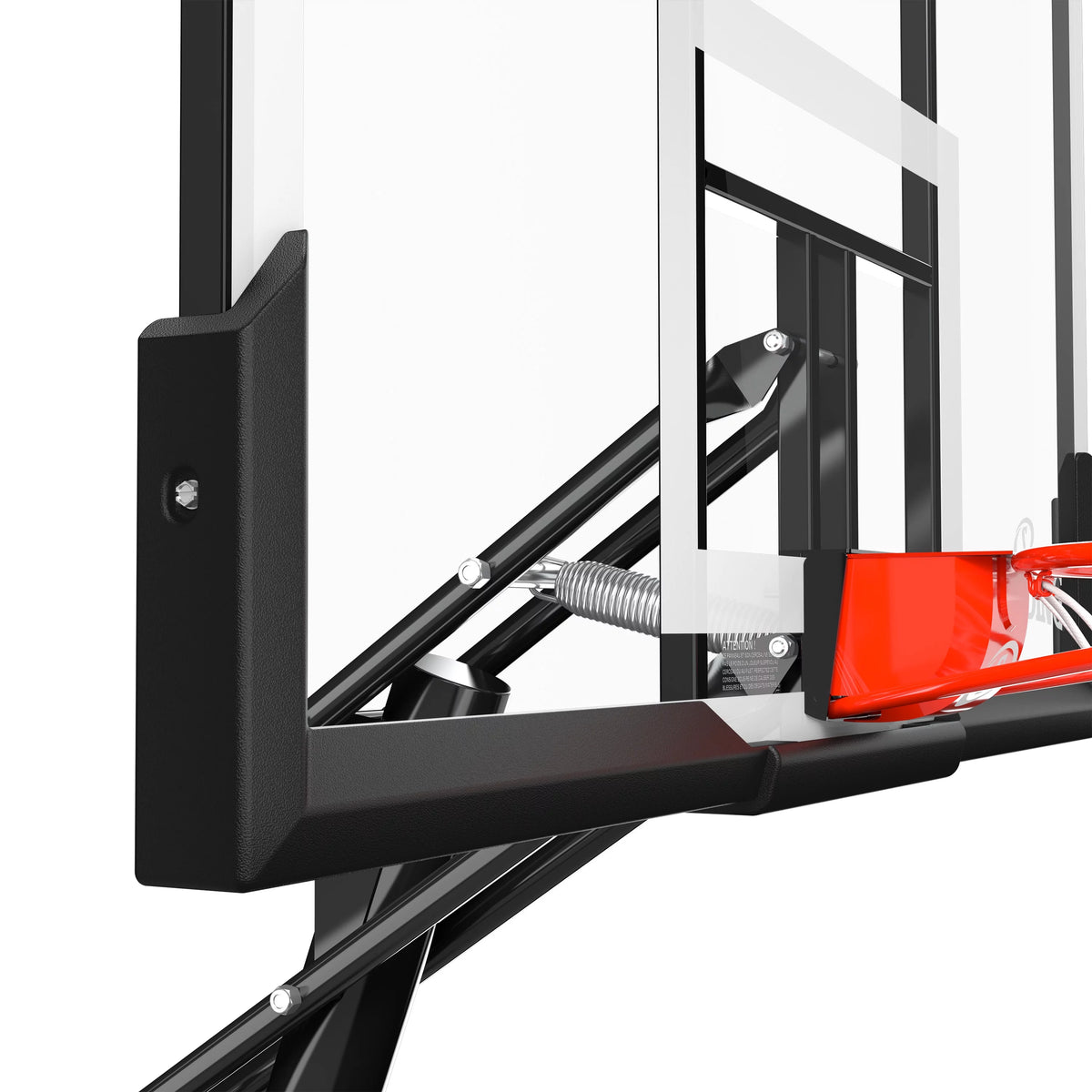 54 inch Shatter-proof Polycarbonate Portable Basketball Hoop K501280