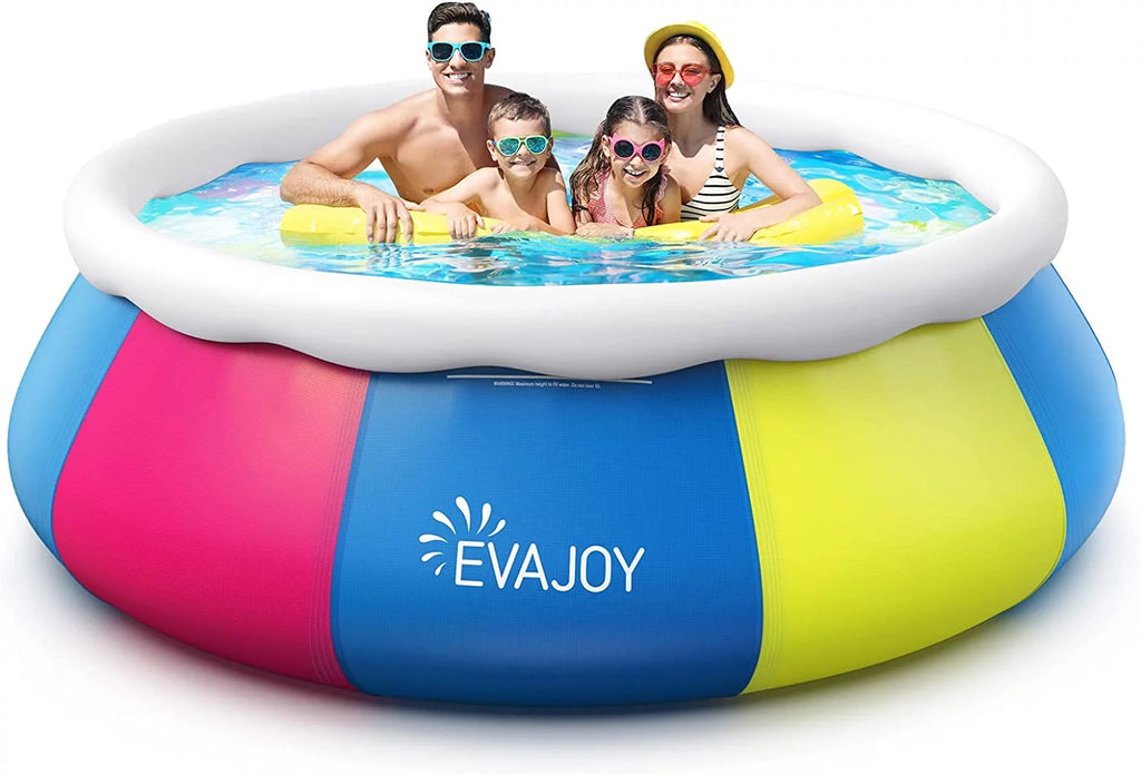 10ft 30in Easy Set Inflatable Swimming Pool with Pool Cover L6257