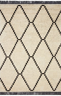 Cream Charcoal Rug J71520