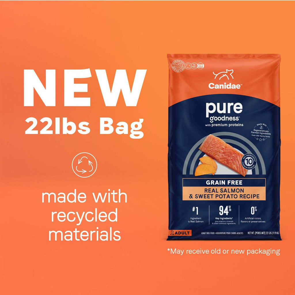Grain Free Salmon & Sweet Potato Dry Dog Food V865