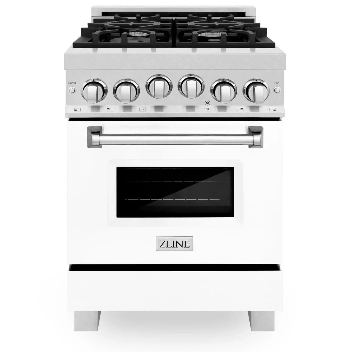 24 In. Gas Range with White Matte Door I29973