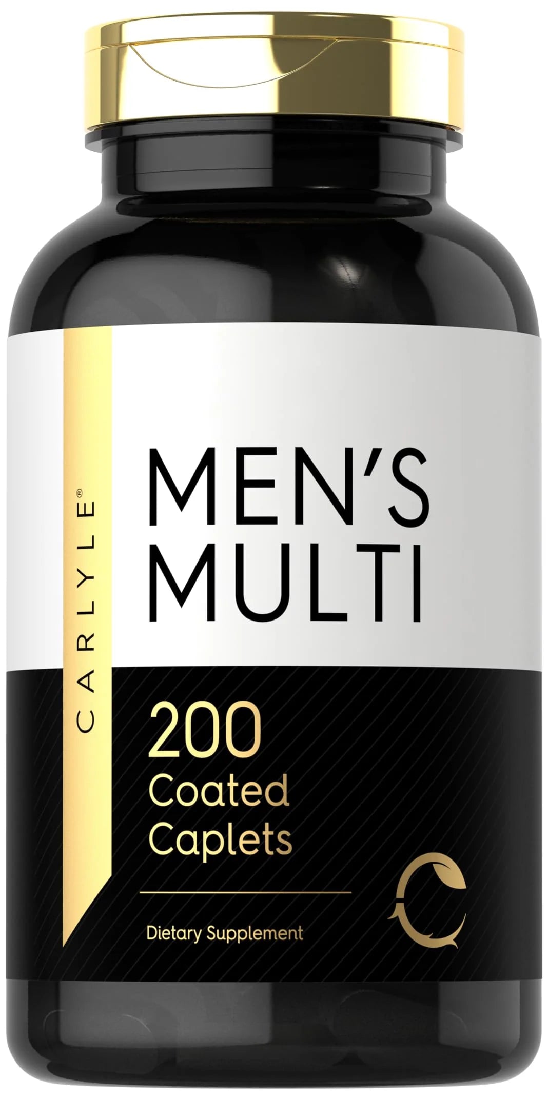 Men Multivitamin 200 Caplets Non-GMO Gluten Free N7023