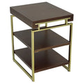 Chairside Table Rich Nut Brown X874