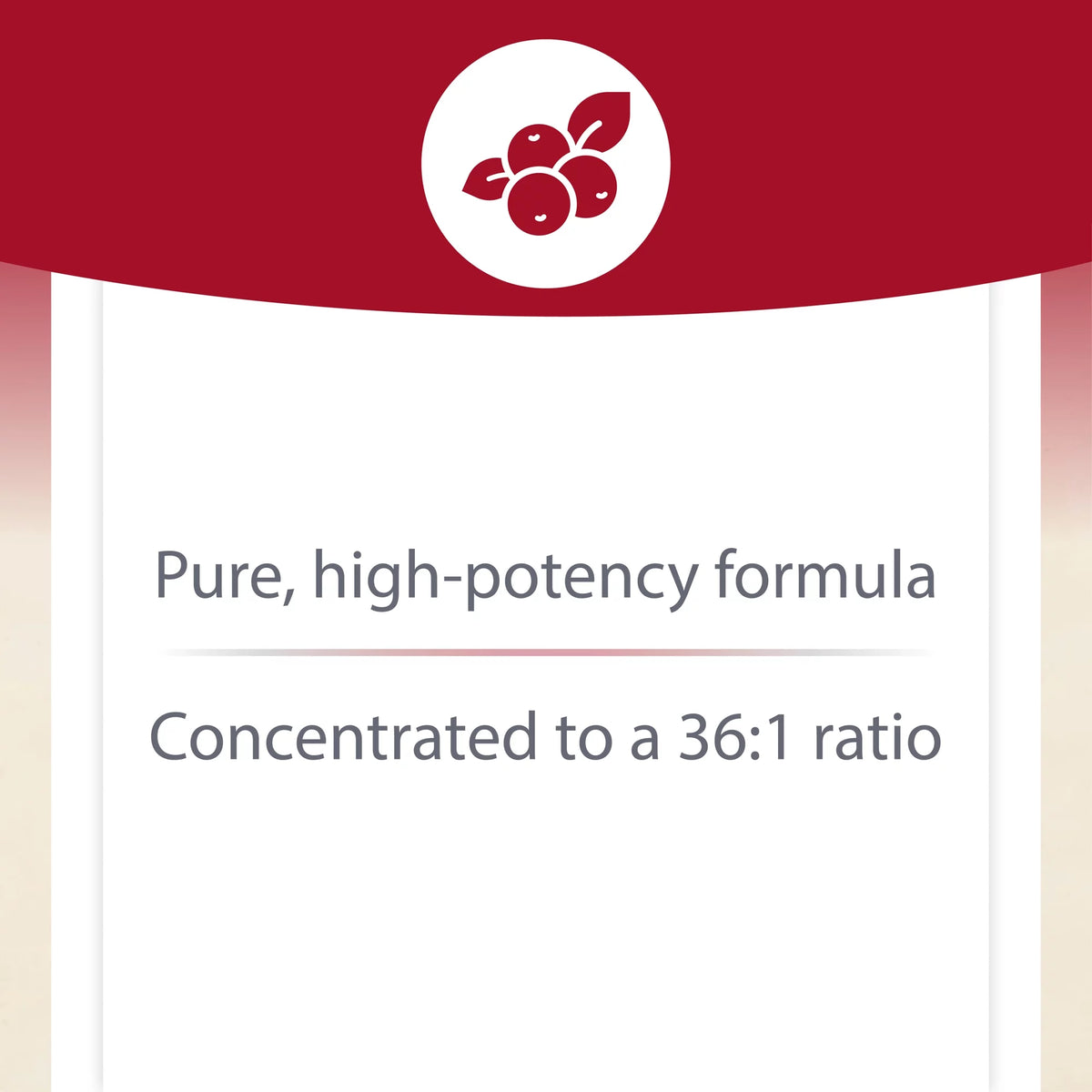 Cranberry Concentrate 180 Capsules Q120