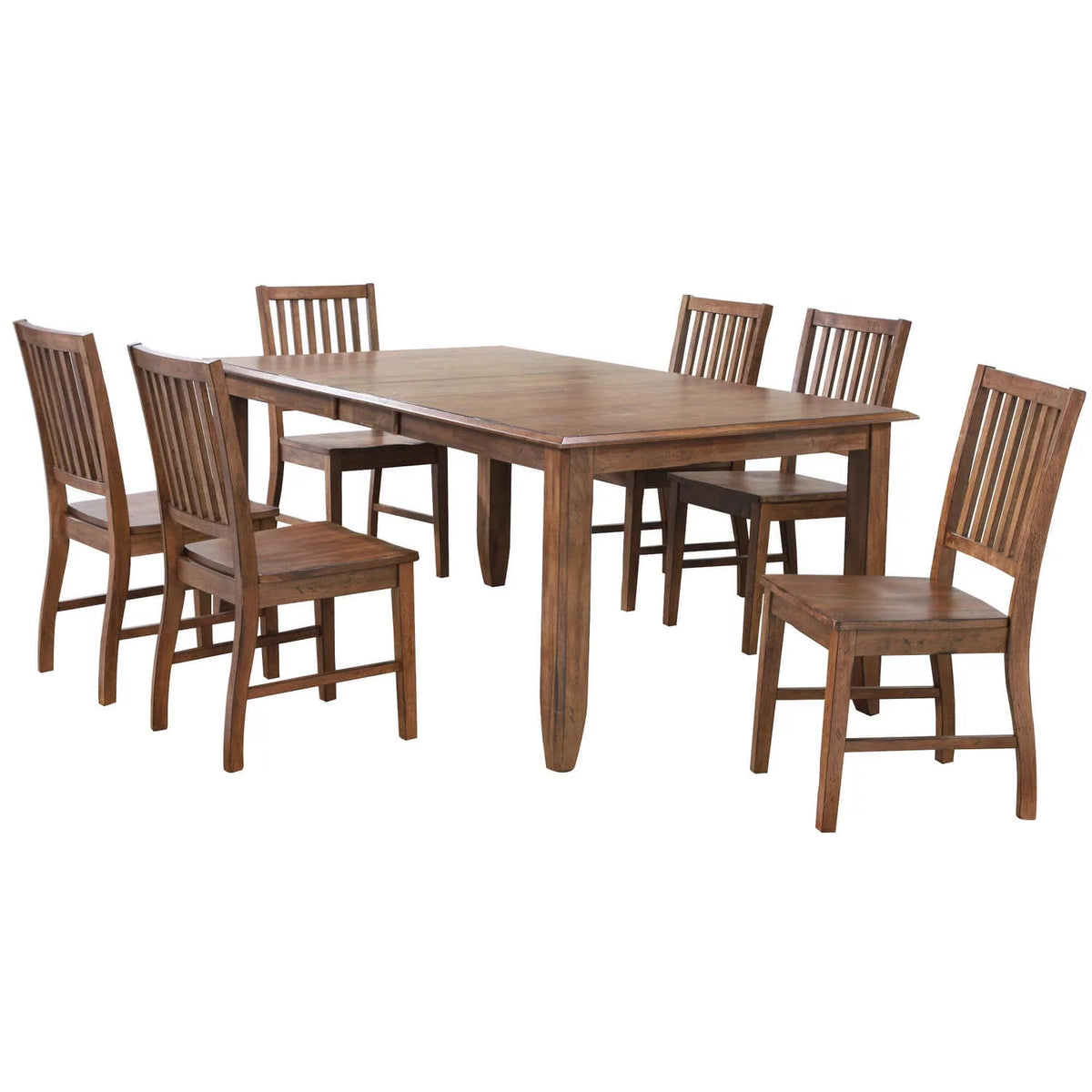 Extendable Wood Dining Set Y119398
