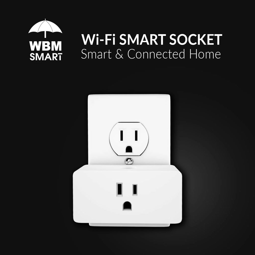 Smart Wifi Socket Voice Control Plug 4 pcs J9583