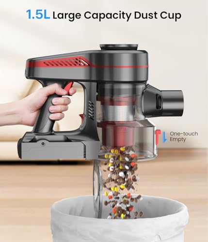 Cordless Stick Vacuum with 1.5L Dust Cup Z168880