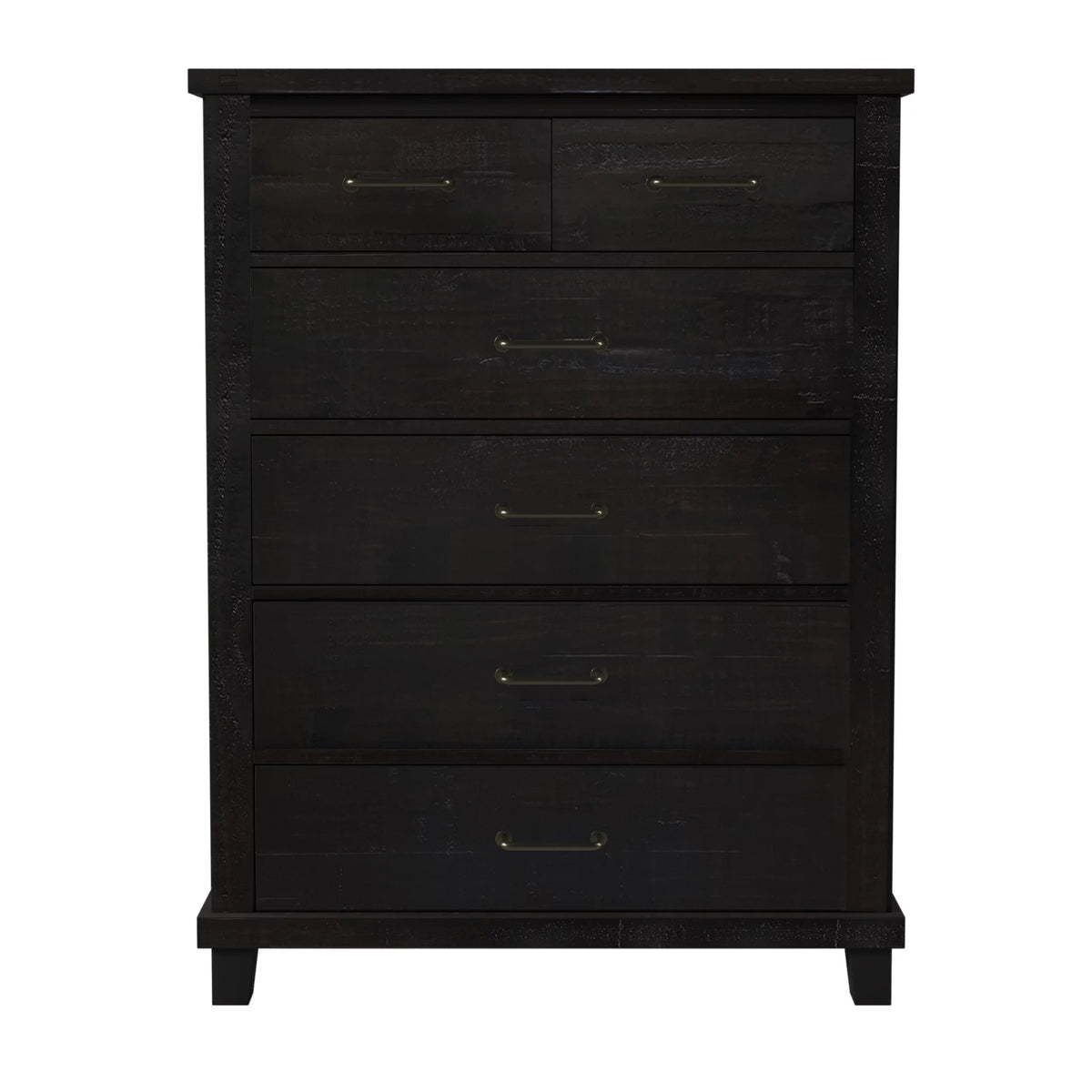 Solid Pine Wood Six-Drawer Chest K306741