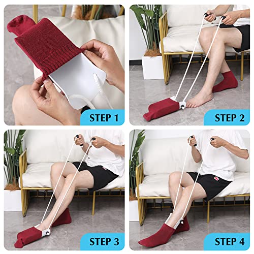 Wide Sock Aid with Foam Handles I858478