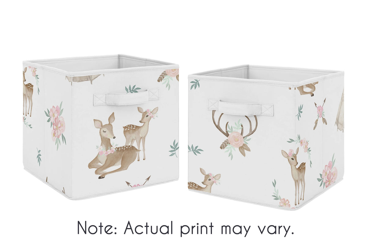 2 Piece Fabric Storage Bins M755