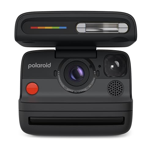 Black Instant Camera with Color Film Bundle D75047