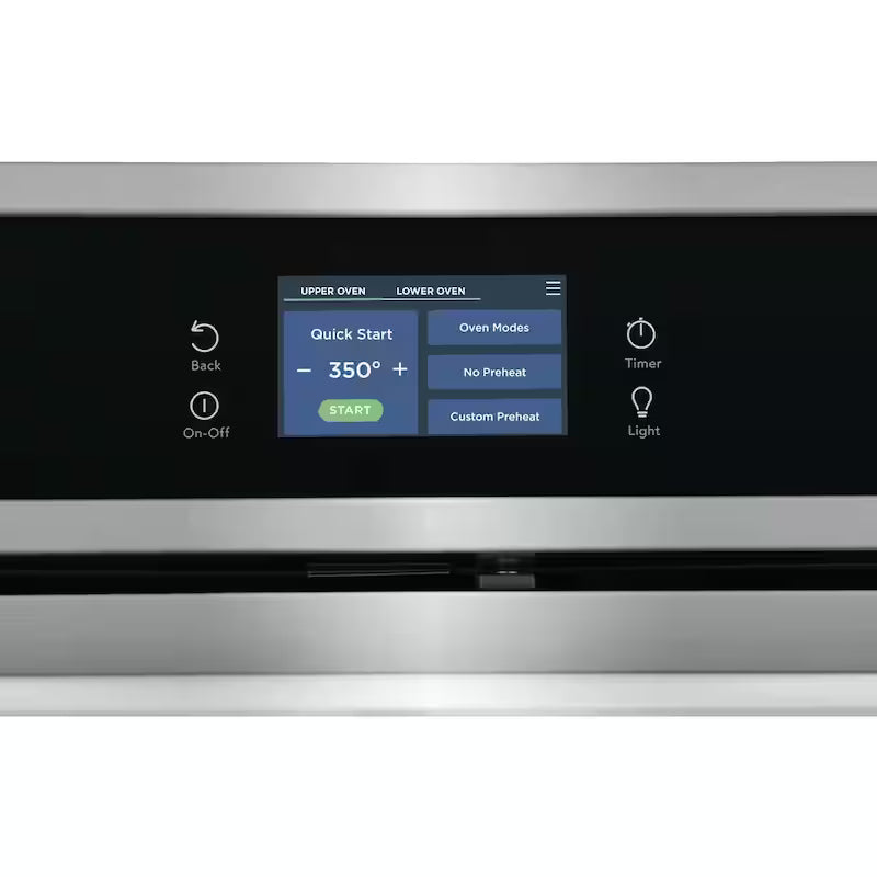 30 in. Double Electric Built-In Wall Oven in Stainless Steel with Air Fry L16124