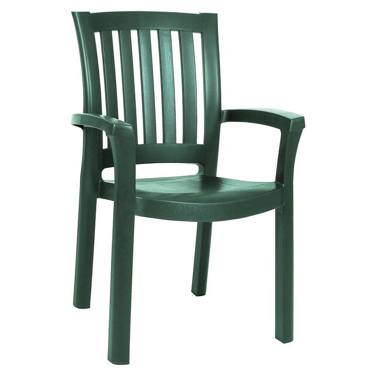 White 5 Piece Resin Patio Table and 4 Chairs V397